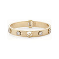 Fendi Is Crystal Bracelet - 18K Gold