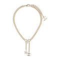 Chanel Rhinestone Star Chain Necklace