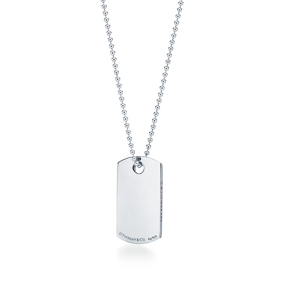 Tiffany 1837 Makers I.D. Tag Pendant Necklace