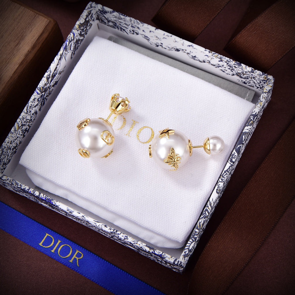 Dior Tribales Pearl Earrings