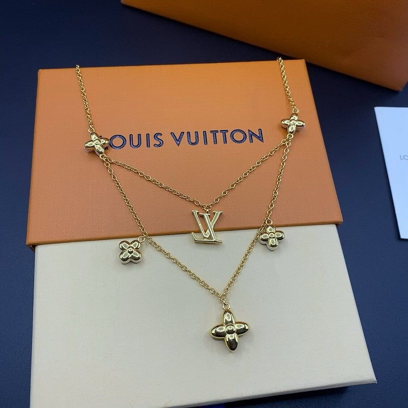 Louis Vuitton Floragram Necklace