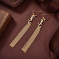 YSL Monogram Tassels Earrings - 18K Yellow Gold