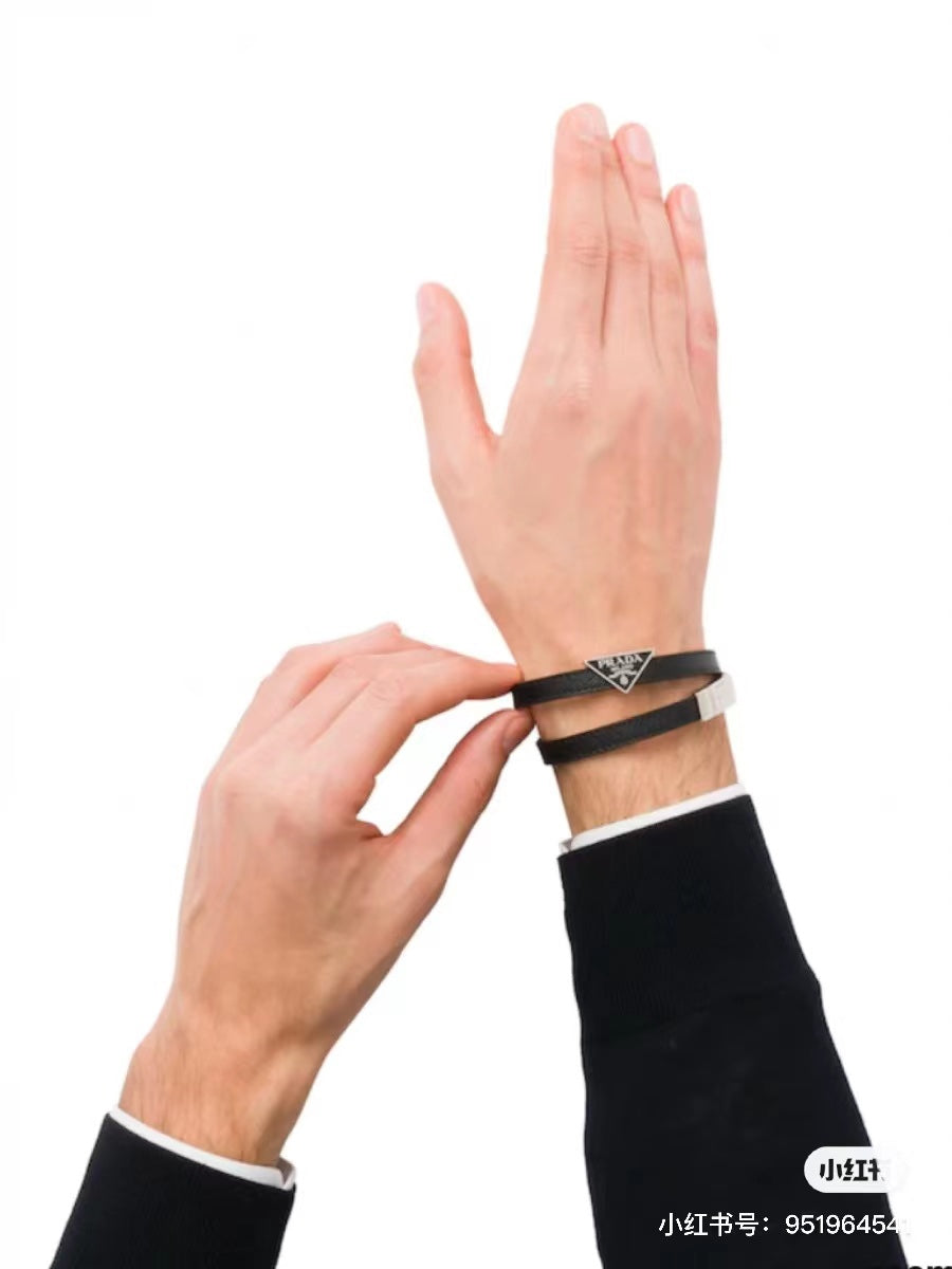 Prada Leather Bracelet