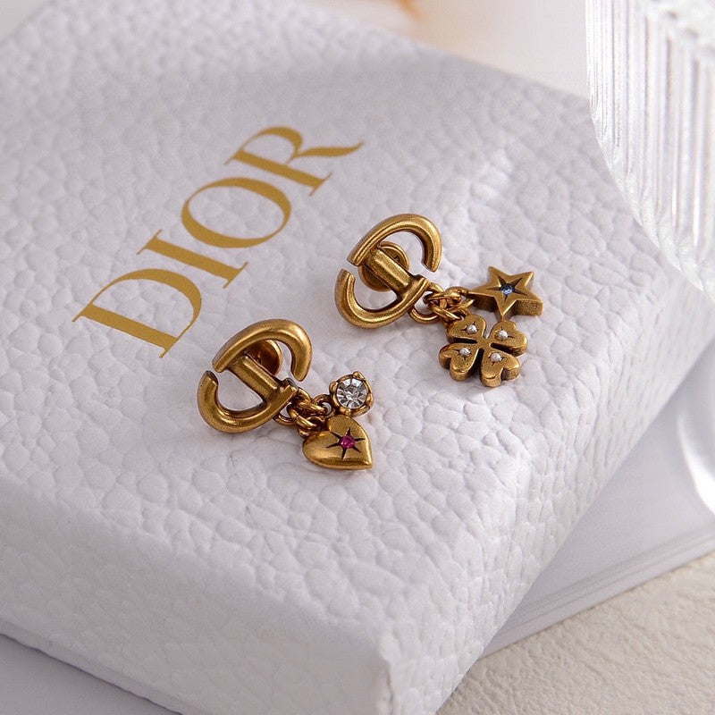 Dior Lucky Charms Earrings