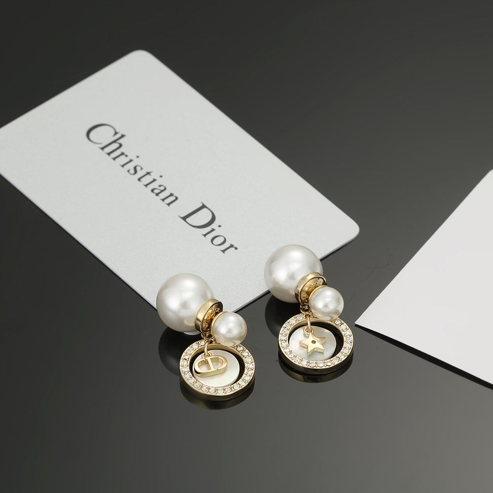 Dior Tribales Pearl Earrings
