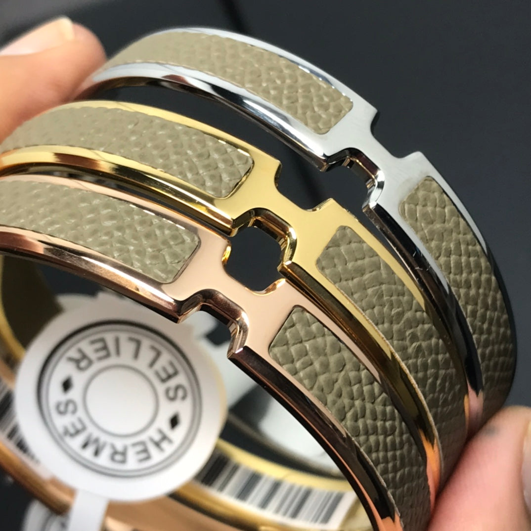Hermes Olympe Etoupe Bracelet