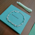 Return to Tiffany Lock Bracelet - 18K White Gold
