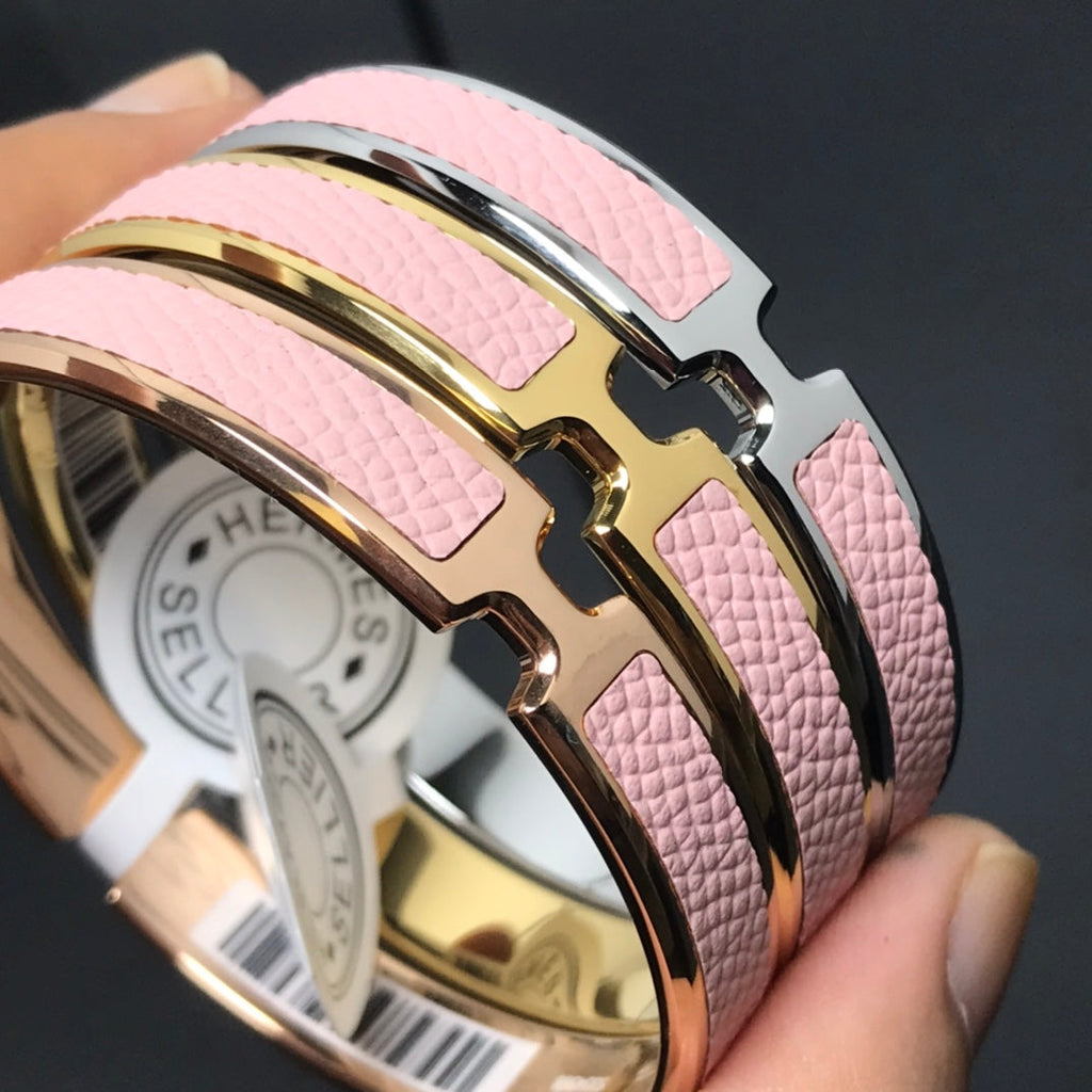 Hermes Olympe Light Pink Bracelet