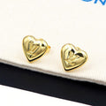 Louis Vuitton Heart Earrings - 18K Gold
