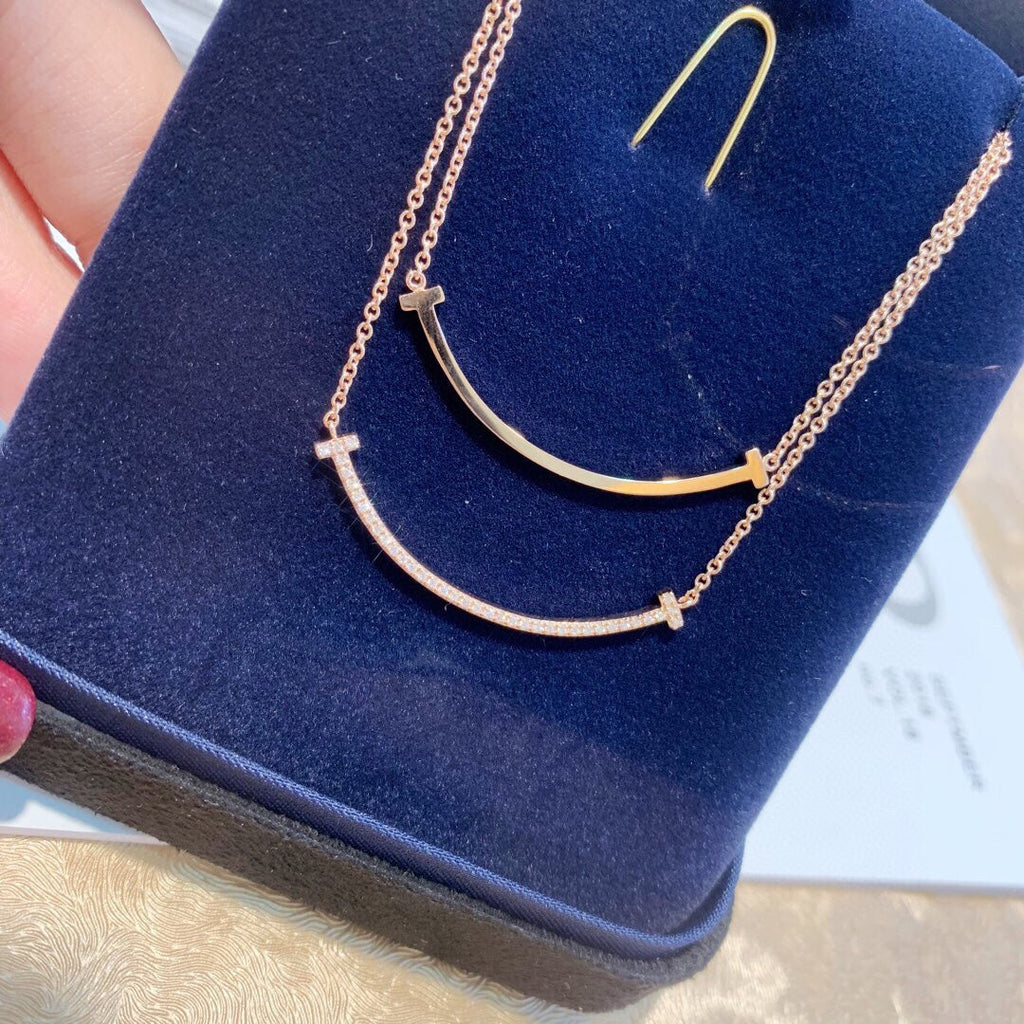 Tiffany Medium Diamond Pendant Necklace