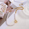 Dior Petit CD Pearl Necklace