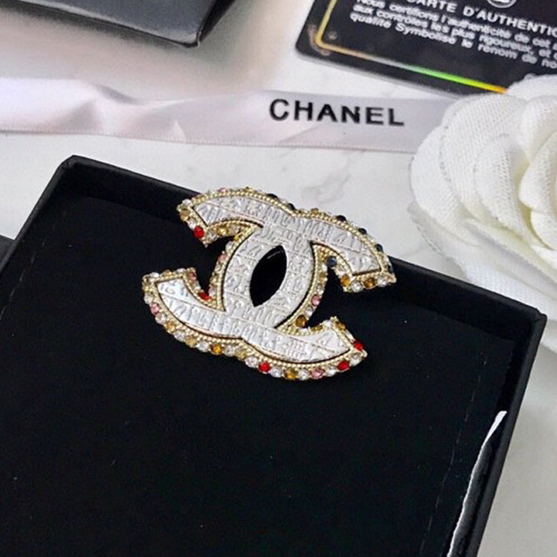 Chanel Diamond Brooch