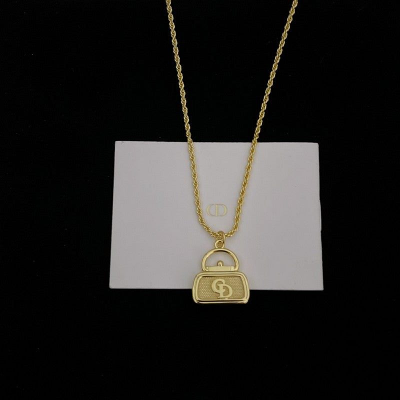 Dior Vintage Bag Necklace