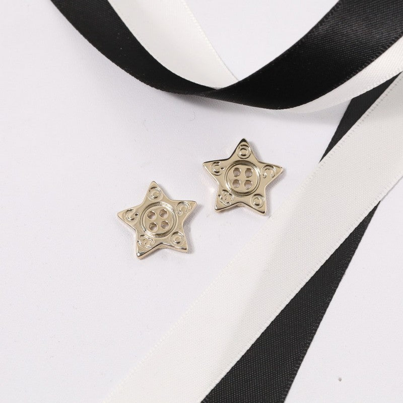 Chanel Star Earrings - 18K Yellow Gold