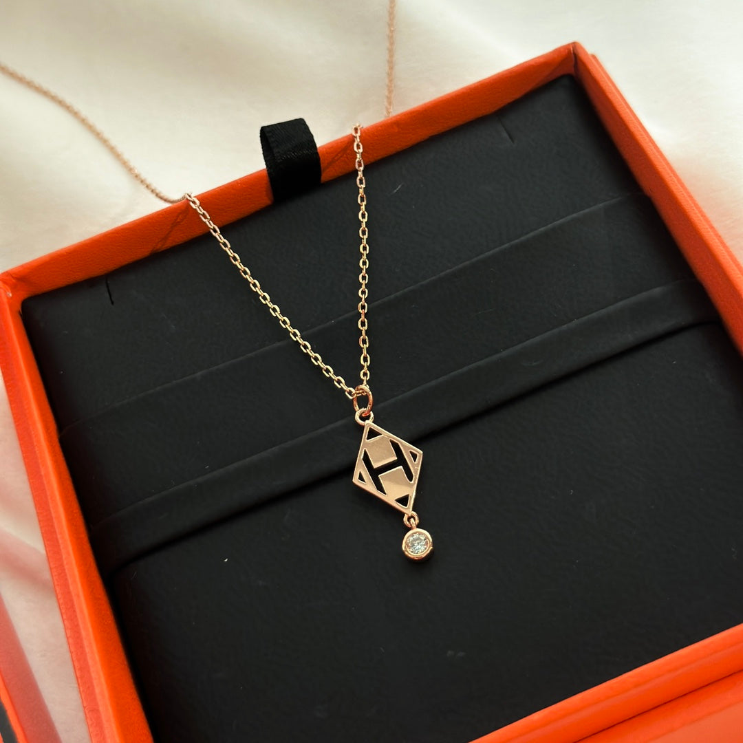 Hermes Gambade Pendant Necklace