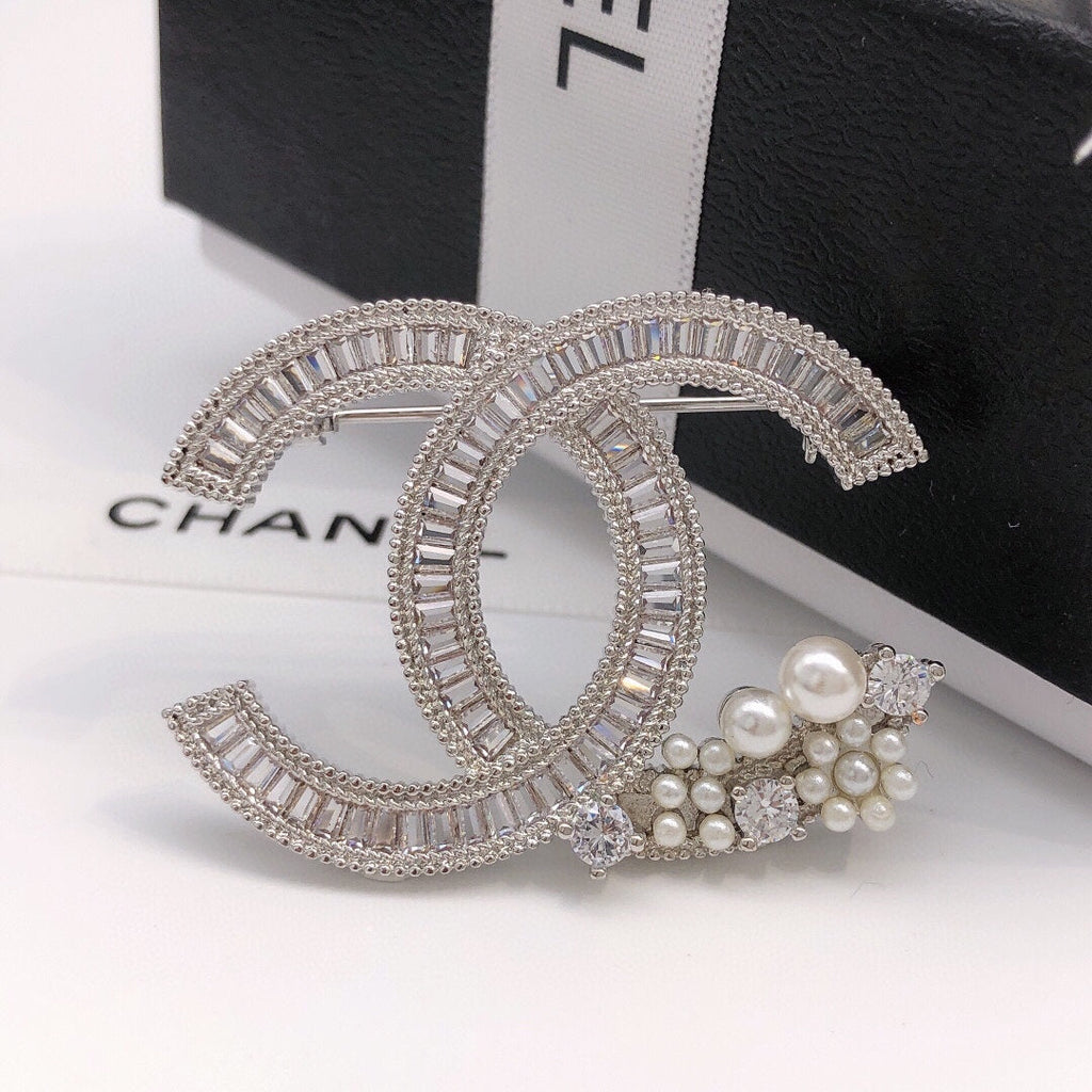 Chanel Star Crystal Brooch