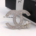 Chanel Star Crystal Brooch