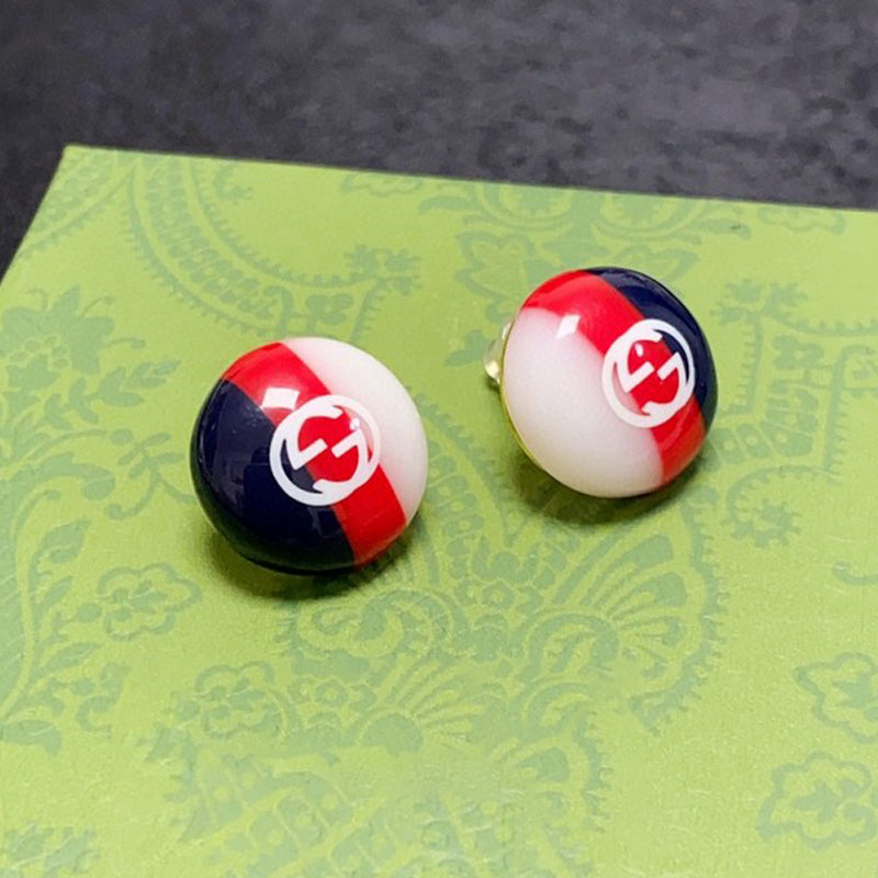 Gucci Double G Color Earrings - 18K Yellow Gold