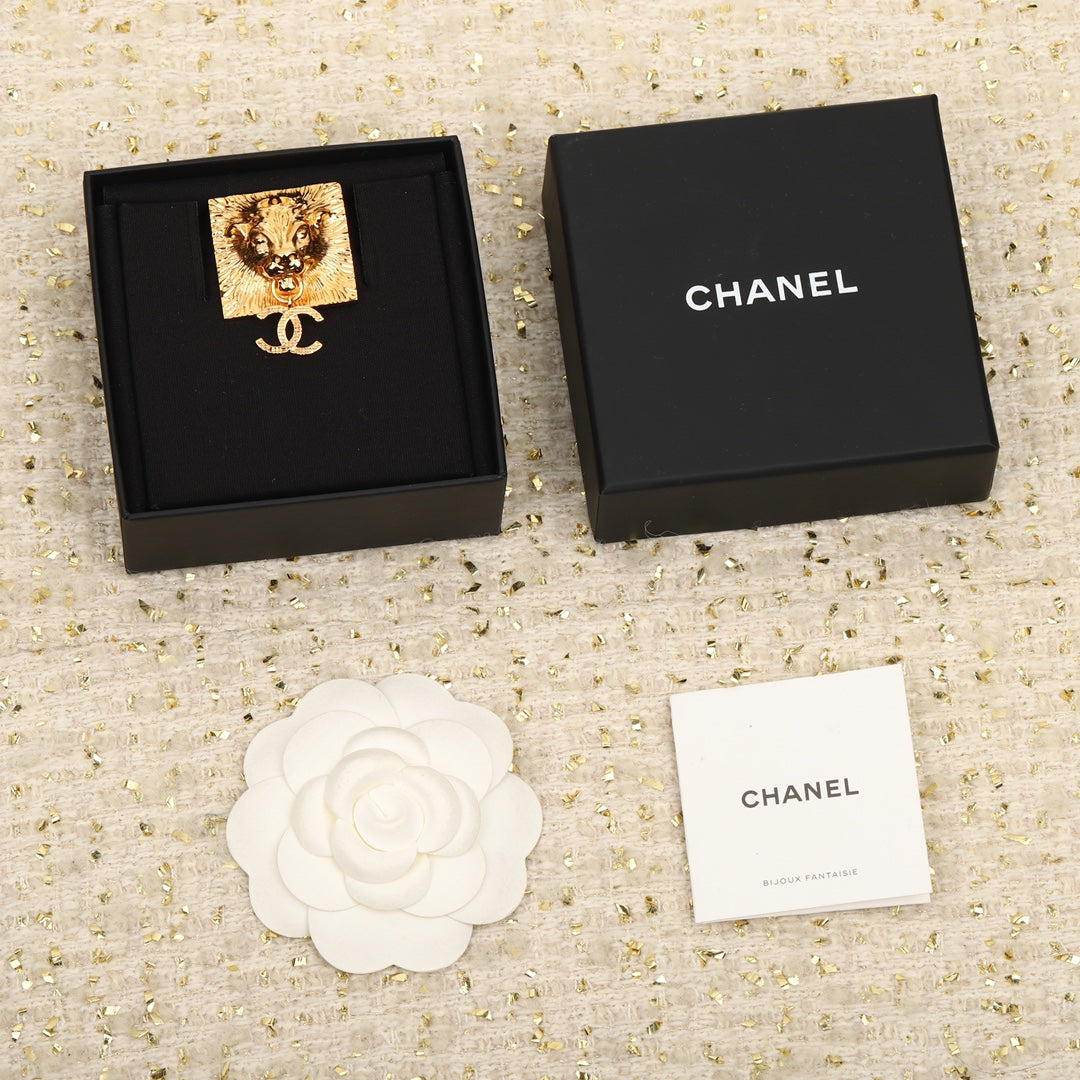 Chanel Tiger Brooch