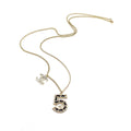 Chanel No.5 Chain Necklace
