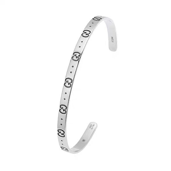 Gucci Double G Icon Open Cuff Bracelet