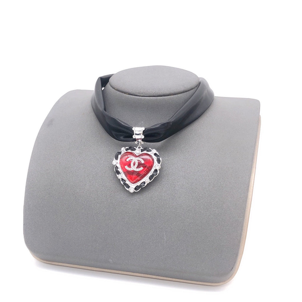 Chanel 2021 Leather Choker Necklace