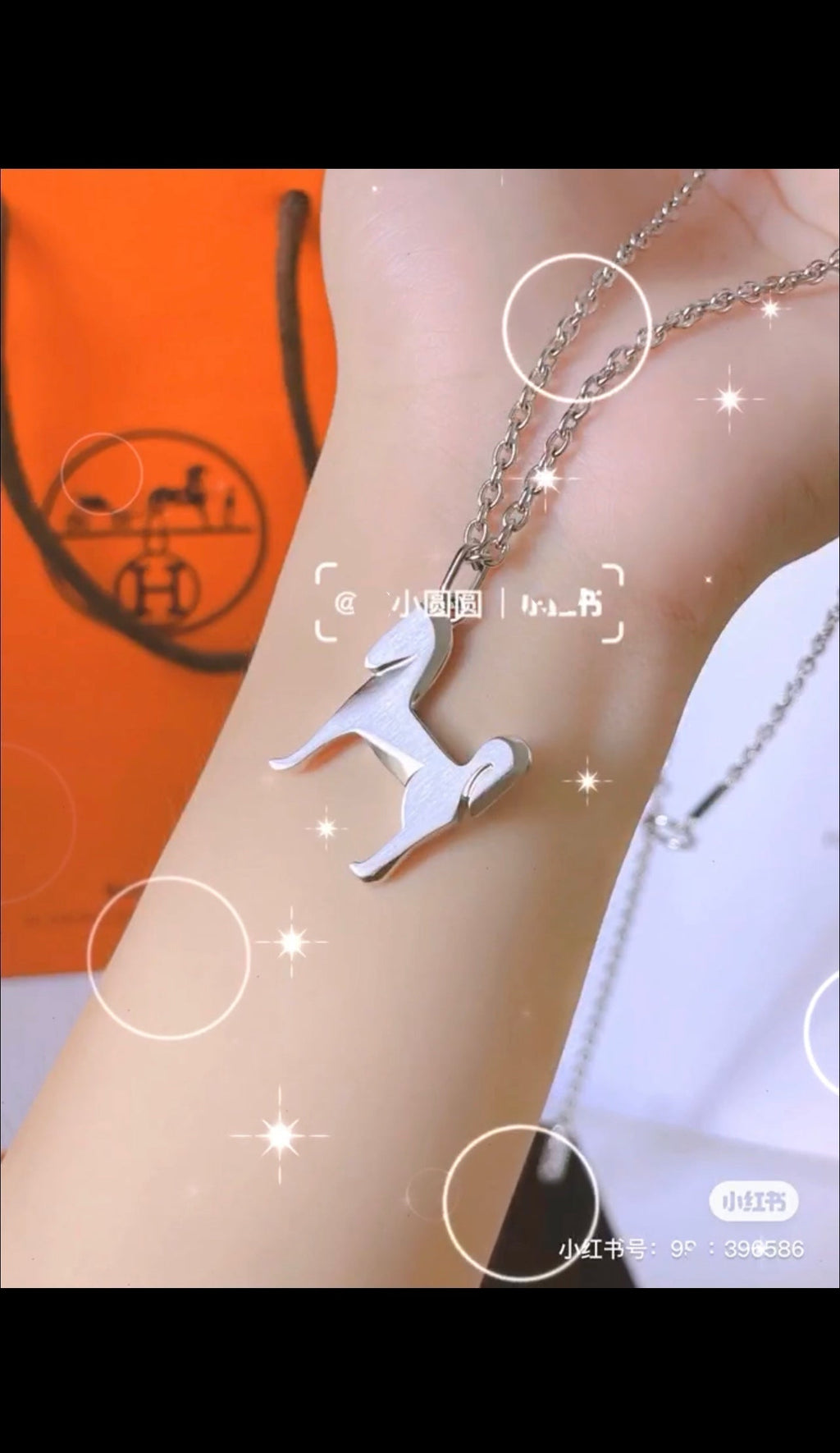 Hermes Panache Pendant Necklace