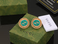 Gucci Double G Resin Earrings - 18K Yellow Gold