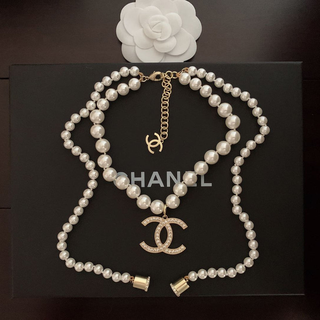Chanel Pearls Long Necklace