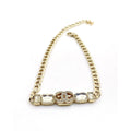 Chanel Pearls Crystals Vintage Necklace