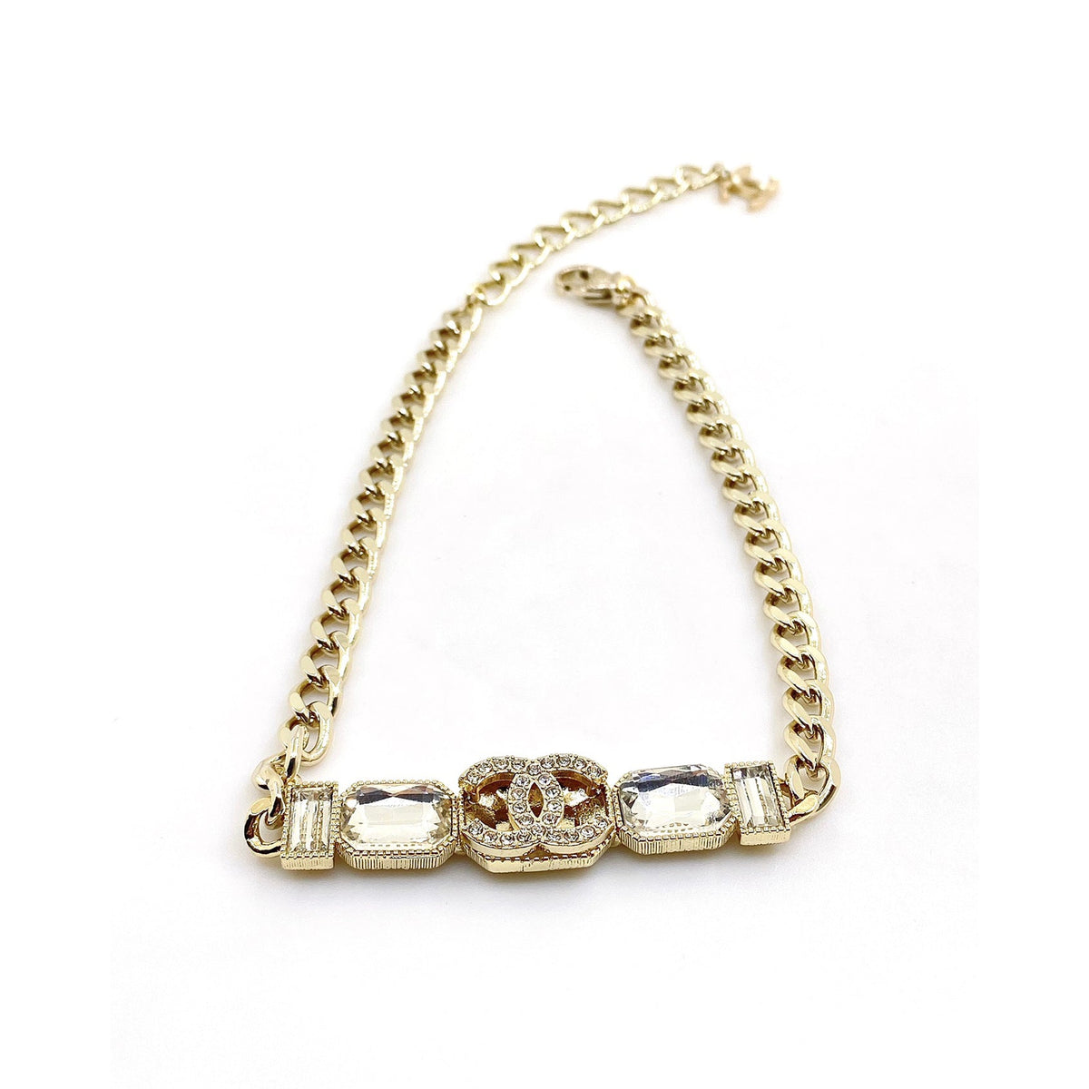 Chanel Pearls Crystals Vintage Necklace