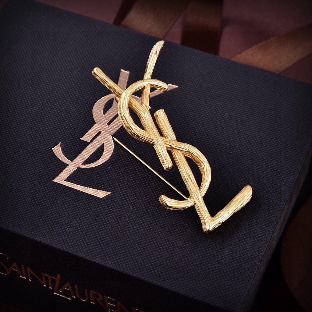 YSL Vintage Brooch