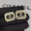 Chanel Diamond Earrings - 18K Yellow Gold