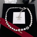Chanel Pearls Crystal Necklace