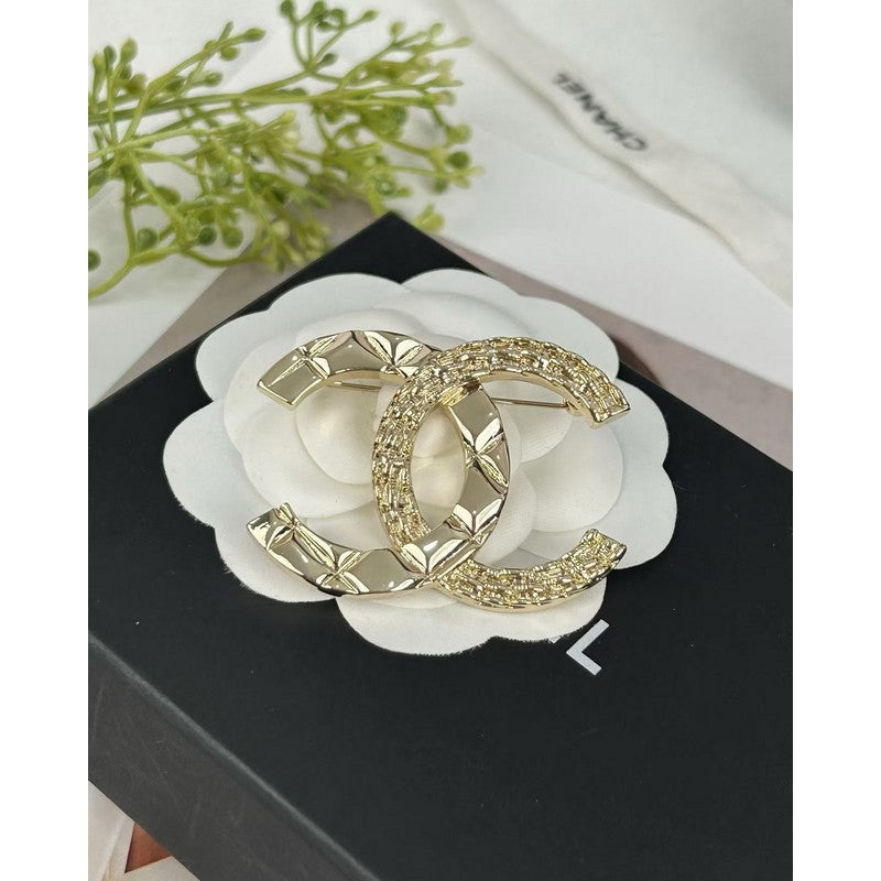 Chanel Gold Brooch