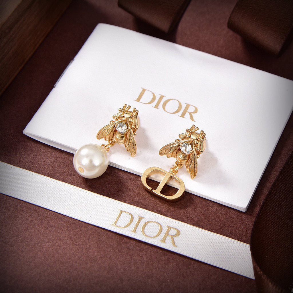 Dior Queen Bee Earrings