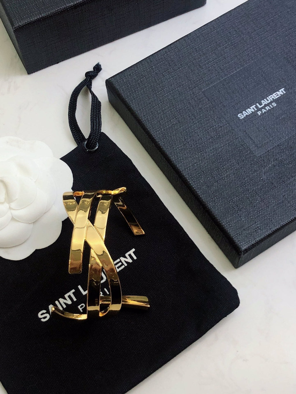 YSL Monogram Cuff Bracelet