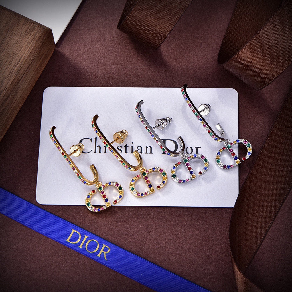Dior 30 Montaigne Crystal Earrings