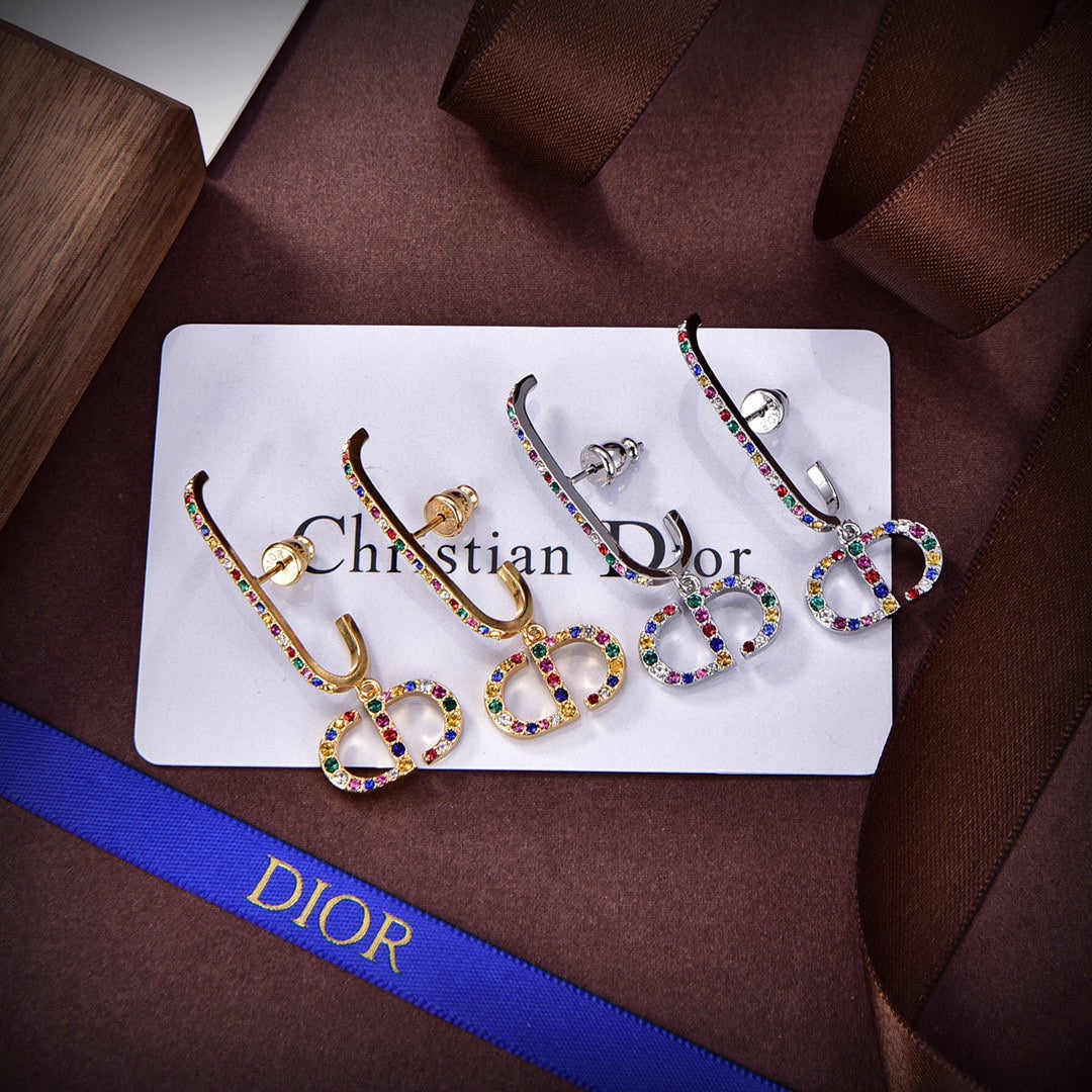 Dior 30 Montaigne Crystal Earrings