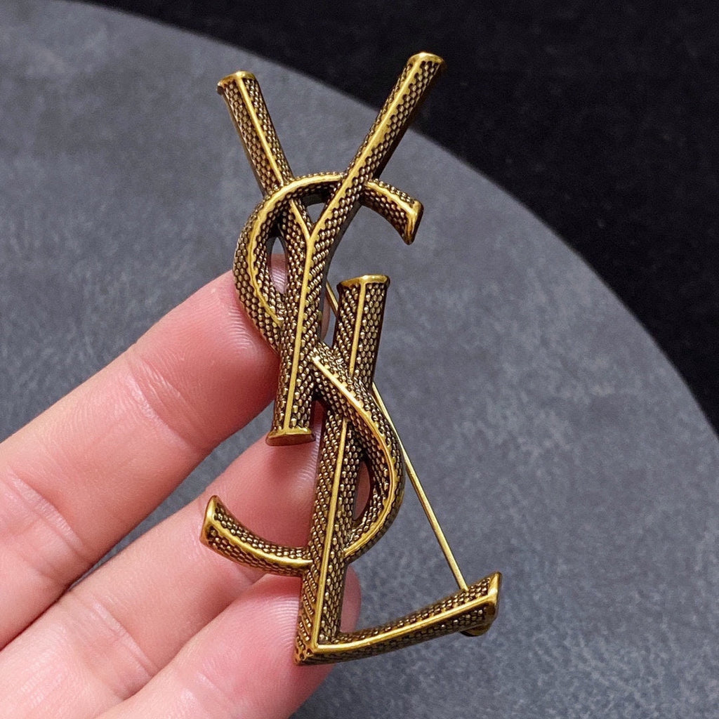 YSL Classic Brooch