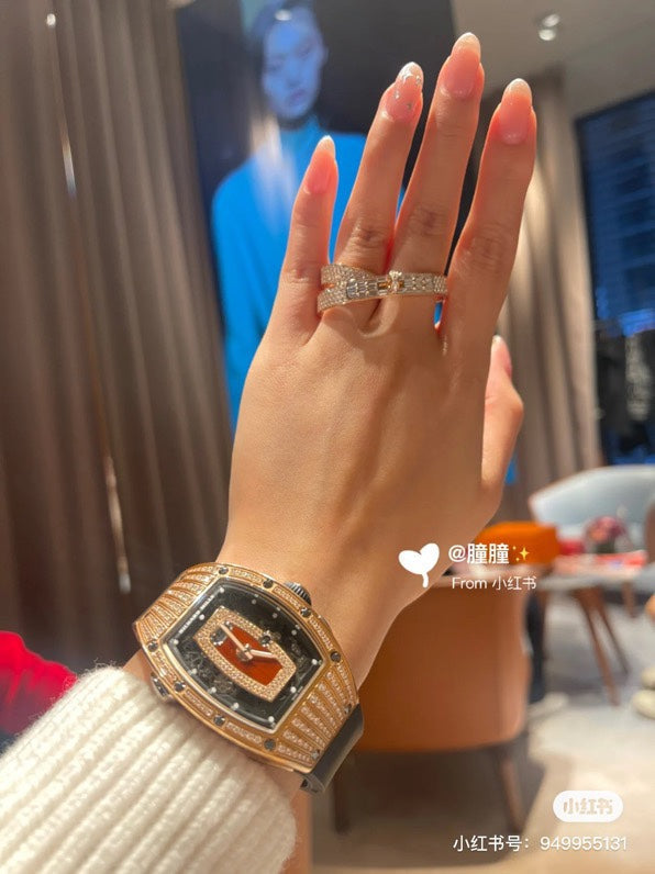 Hermes Kelly Gavroche Double Ring - 18K Rose Gold