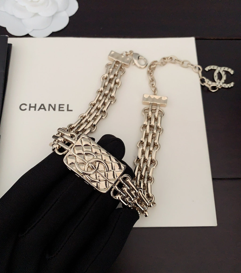 Chanel Gold Chain Necklace