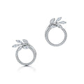 Tiffany Victoria Diamond Earrings - 18K White Gold