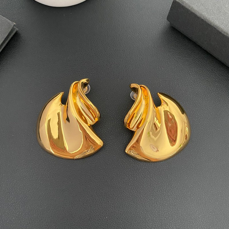 YSL Earrings - 18K Yellow Gold