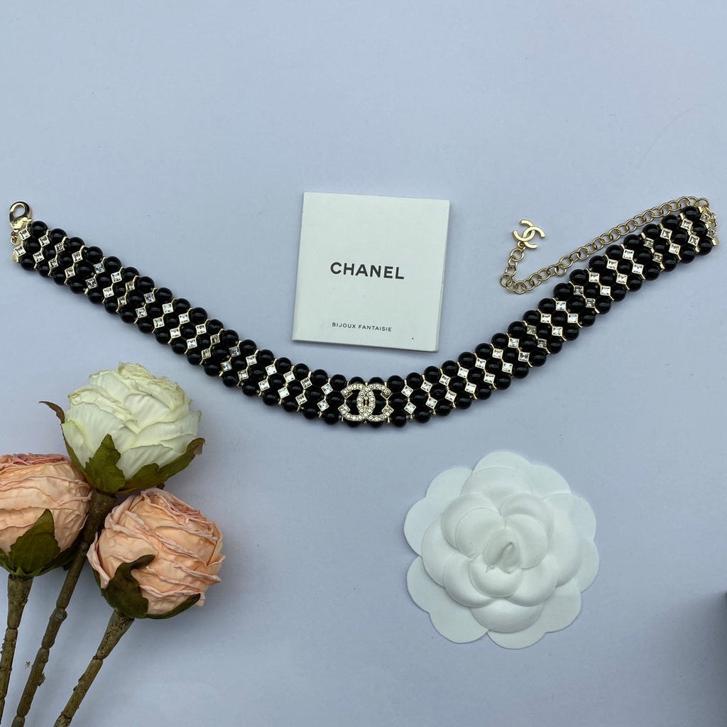 Chanel Strass Choker Necklace