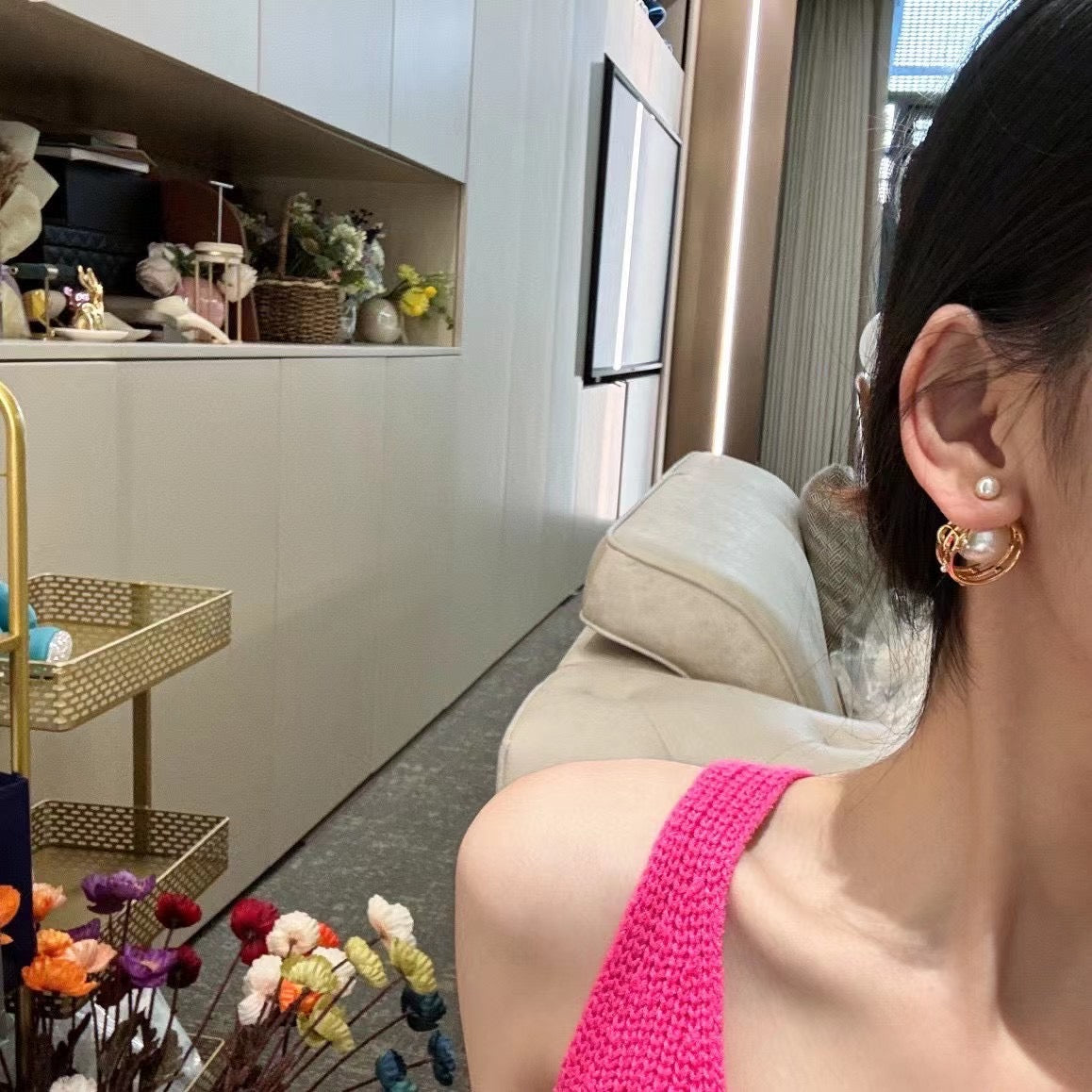 Dior D-Backstage Earrings