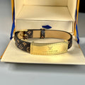 Louis Vuitton Leather Bracelet