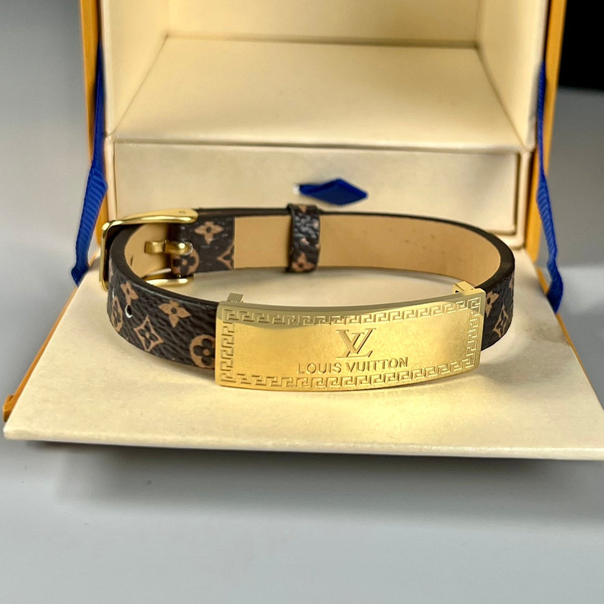 Louis Vuitton Leather Bracelet