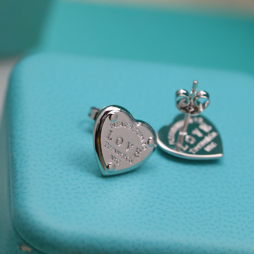 Return to Tiffany Love Earrings - 18K Gold