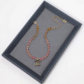 Chanel Pink Crystal Necklace